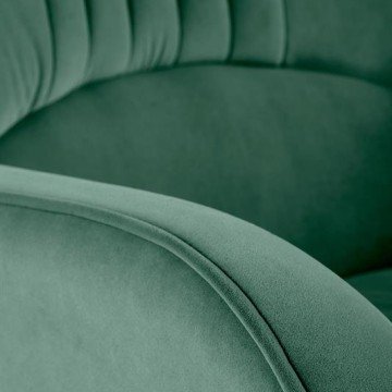 Фото2.Кресло Halmar VERDON Темно-зеленый